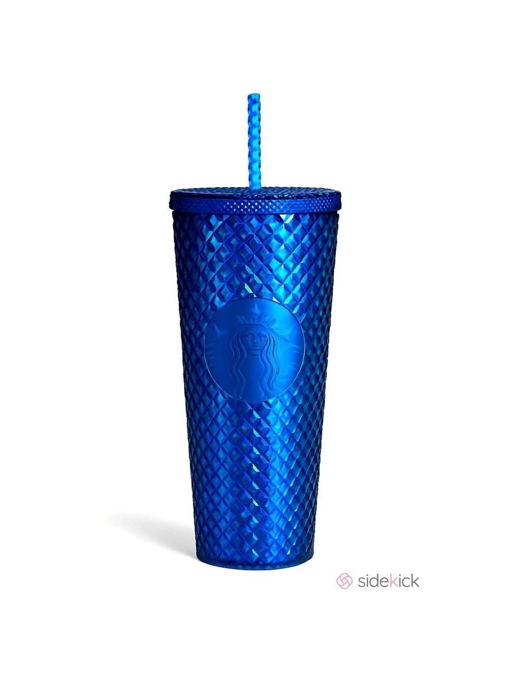 Starbucks Jeweled Diamond Blue Azure Holiday 2022 Ice Tumbler Venti Gift